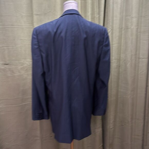 Versace Classic 100% rayon Men's Blue/gray Blazer, R50 - Picture 7 of 12